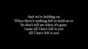 The Offspring - All I Have Left Is You Lyrics [HQ], via YouTube.