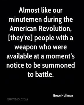 minutemen american revolutionary war