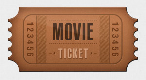 Editable Movie Ticket Template