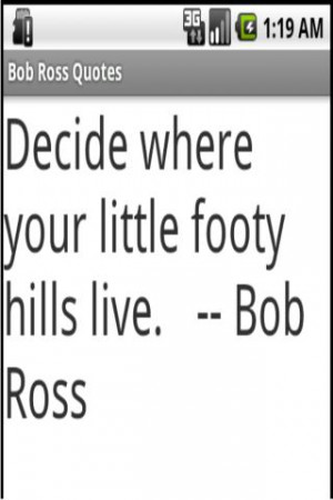 Bob Ross Quotes - screenshot
