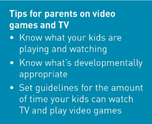 ... blamed the media for promoting violent video games and movies and then