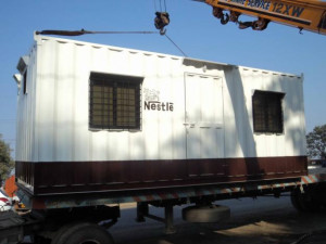 20 ft furnished container site office exterior get quote