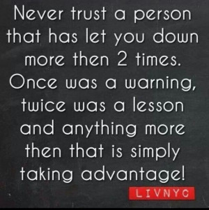 Broken Trust Quotes