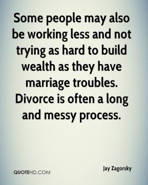 less and not trying as hard to build wealth as they have marriage ...