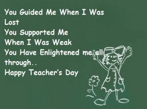 Quotes For The Teachers Day ~ Teachers Day 2014 Greetings, Quotes ...