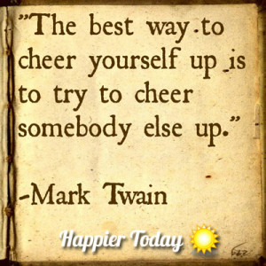 Twain Want to Get Happier? Make Someone Else Happier