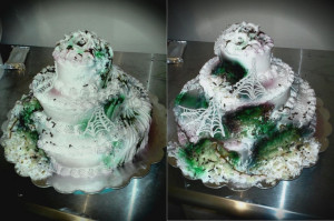 Miss Havisham's wedding cake. Representin, Cake, Havisham, Wedding ...