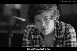 harry styles you're perfect to me gif