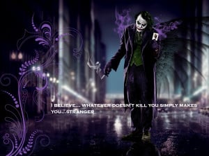 Batman Trilogy Joker Knight