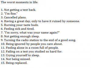The Worst Moments In Life: Quote About The Worst Moments In Life ...