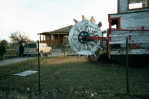 Historic ferry that once served passengers crossing the Missouri River ...