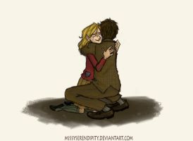 BOOK THIEF Liesel and Max by pebbled