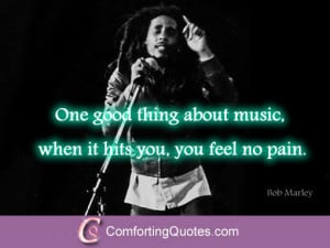 Bob Marley Quotes About Music and Peace