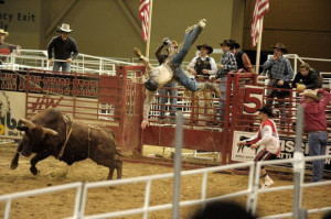 Rawhide Bull Riding: Nothing beats the feeling of just hanging on
