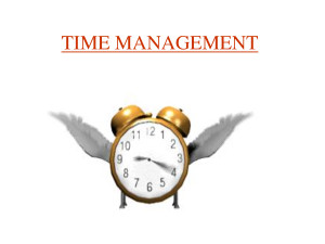 Time management – tips to help you reduce stress and increase ...