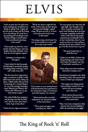 elvis quotes about music