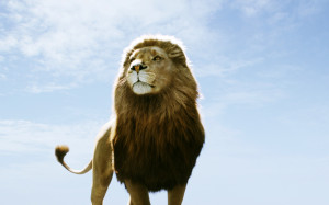 Aslan in Narnia Dawn Treader
