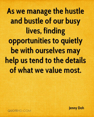 As we manage the hustle and bustle of our busy lives, finding ...