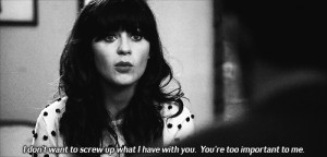 ... , friends, alone, fox, show, quote, new girl, zooey deschanel, zooey