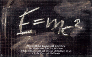 Equation by Albert Einstein Wallpapers