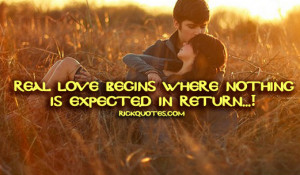 Love Quotes | Nothing Is Expected In Return Love couple Hug Kiss ...