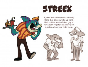 Spin Class Cartoon Street sharks reboot