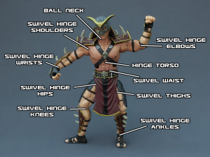 Review: Mortal Kombat 6-Inch Deluxe Shao Kahn