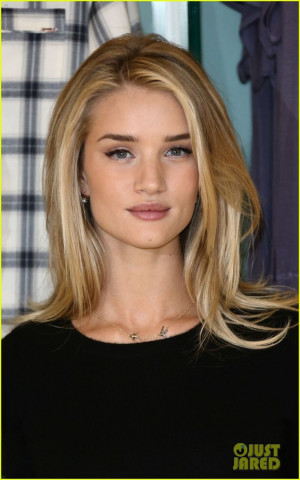 Rosie Huntington-Whiteley-- Hair color inspo: Rosie Huntington ...