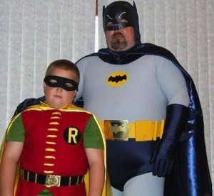funny_Superheroes Batman and Robin costume
