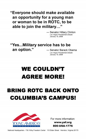 Columbia ROTC Coverage 2005-2009