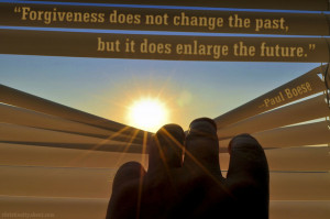 Forgiveness Enlarges Our Future - Photo Source: Pixabay / Composition ...