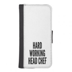 Hard Working Head Chef Phone Wallet Case