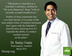 Dr. Sanjay Gupta on Marijuana