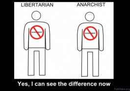 TAGS: libertarian anarchist difference libertarianism anarchism