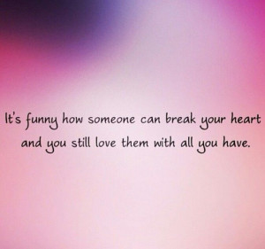 Heart Broken Sad breakup quotes found on Instagram