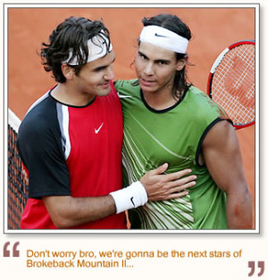 ... Federer and Rafael Nadal. Between them, the two have won the last six