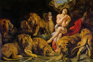 daniel in the lion s den c 1615 140 kb oil on canvas 224 3 x 330 4 cm ...