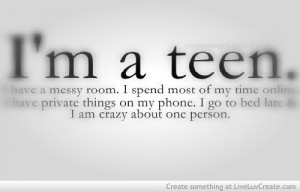 cute, im a teen, life, quote, quotes
