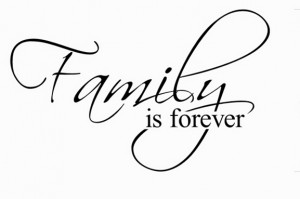 ... quotes-word-family-is-forever-Waterproof-Vinyl-Wall-Art-Decals-Window