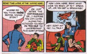 What the hell goes on in the Bat-Cave?!?