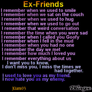 Sad Ex Best Friend Quotes http://blingee.com/blingee/view/118764494-Ex ...