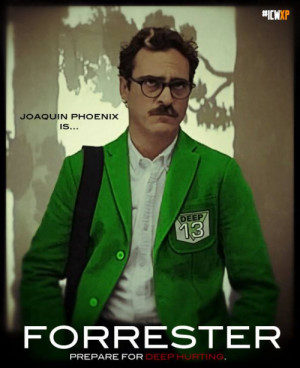 Joaquin Pheonix is Dr. ForrestHer of Deep 13. This photo is courtesy ...