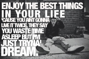 Rapper, mac miller, quotes, sayings, enjoy, life, great
