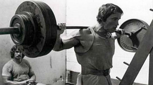 Fantastic : Arnold Schwarzenegger: photo and video the real training.