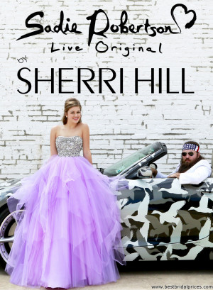 Sherri Hill Prom 2014: Sadie Robertson By Sherri Hill!
