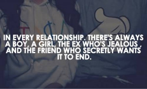 Relationship, There’s Always A Boy, A Girl, The EX Who’s Jealous ...