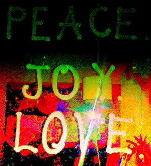 Peace, Joy, Love Holiday Inspiration