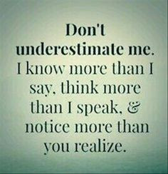 Just because I'm quiet doesn't mean I don't know...love this! More
