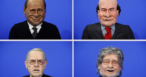 Caricatura de silvio berlusconi