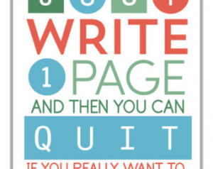 Writing Quotes For Writers Quote anti-writer's block